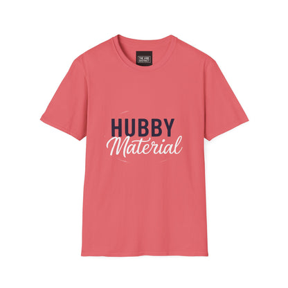 Hubby Unisex Softstyle T-Shirt - Perfect Gift for Father's Day, Anniversaries, and Celebrations