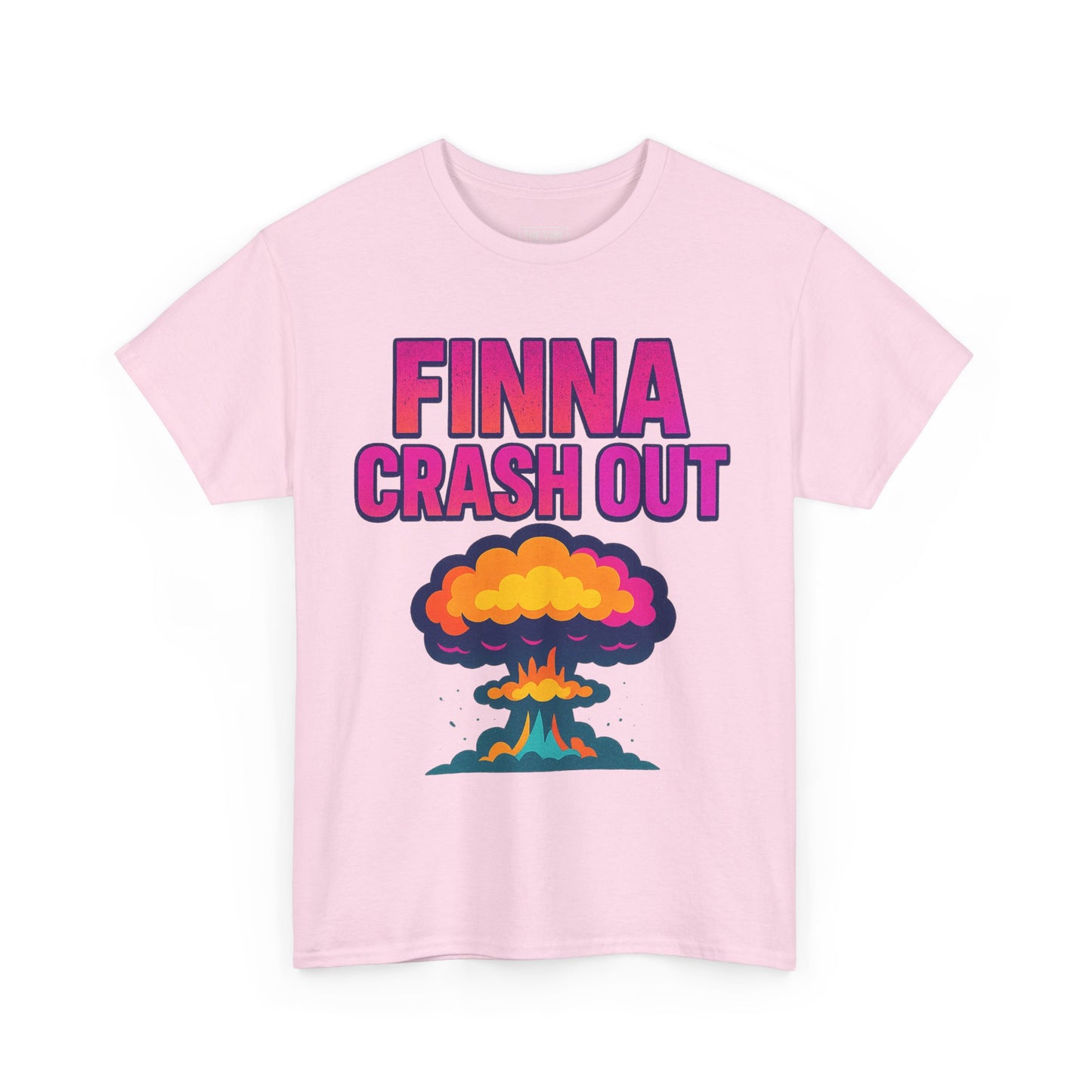 Funny Graphic Tee - Finna Crash Out, Casual Wear, Trendy Streetwear, Gift for Friends, Pop Culture Tees