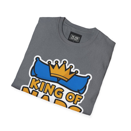 King of Naps Unisex Softstyle T-Shirt - Perfect Gift for Sleep Lovers