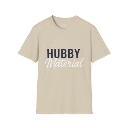 Hubby Unisex Softstyle T-Shirt - Perfect Gift for Father's Day, Anniversaries, and Celebrations