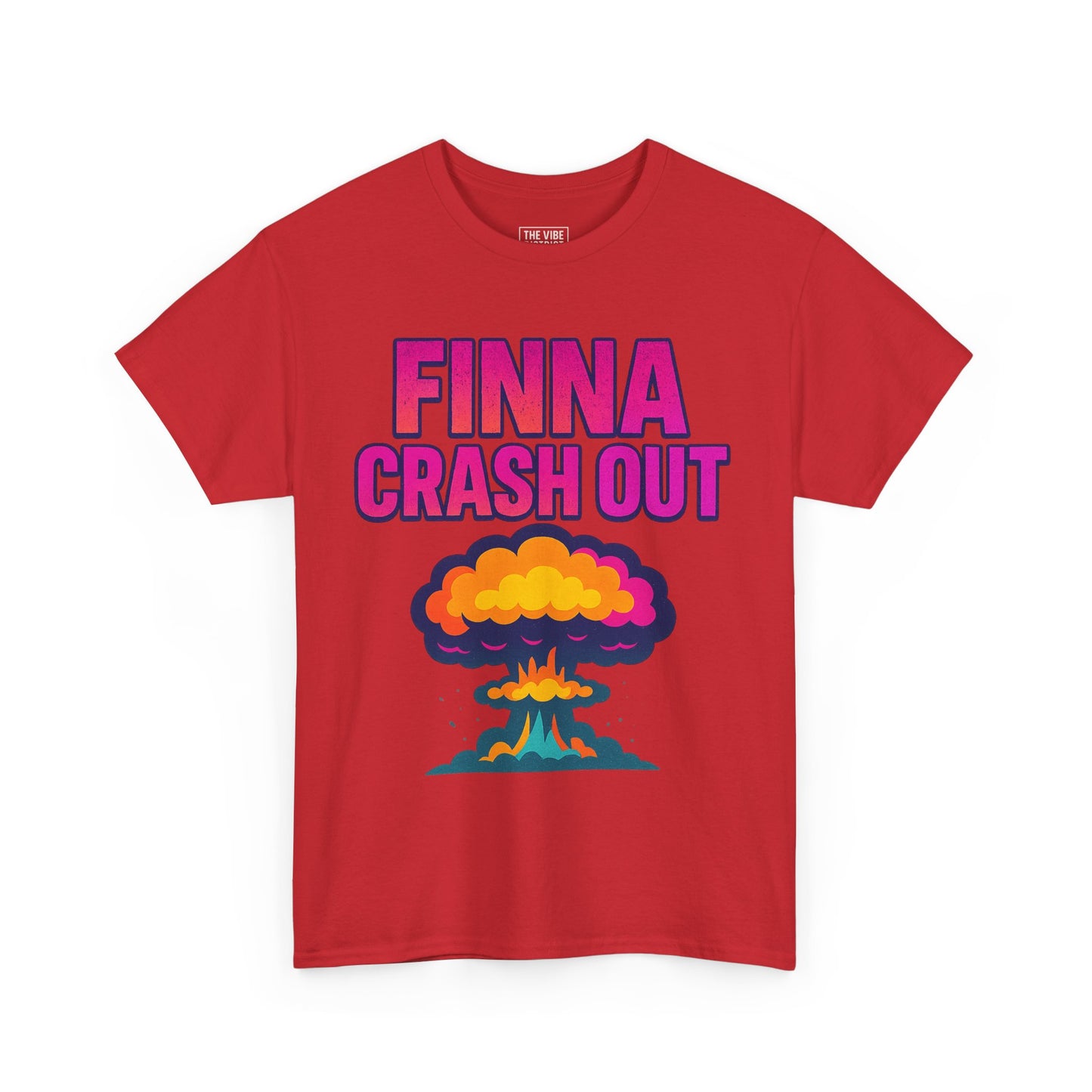 Funny Graphic Tee - Finna Crash Out, Casual Wear, Trendy Streetwear, Gift for Friends, Pop Culture Tees