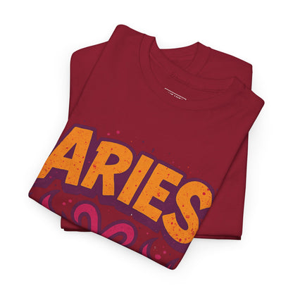Aries Zodiac Tee - Unisex Astrology T-Shirt, Horoscope Gift, Birthday Apparel, Astrology Lovers, Casual Wear