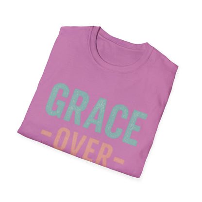 Grace Over Grind Unisex T-Shirt | Inspirational Tee, Comfortable Everyday Wear, Motivational Gift, Casual Style, Unisex Apparel