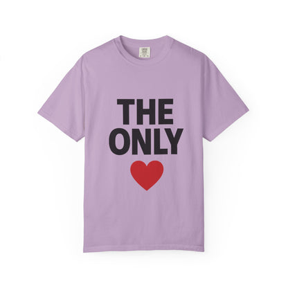 The Only Heart Unisex T-Shirt | Cute Couple's Tee, Valentine's Day Gift, Relationship Shirt, Casual Love Tee, Heart Design Shirt