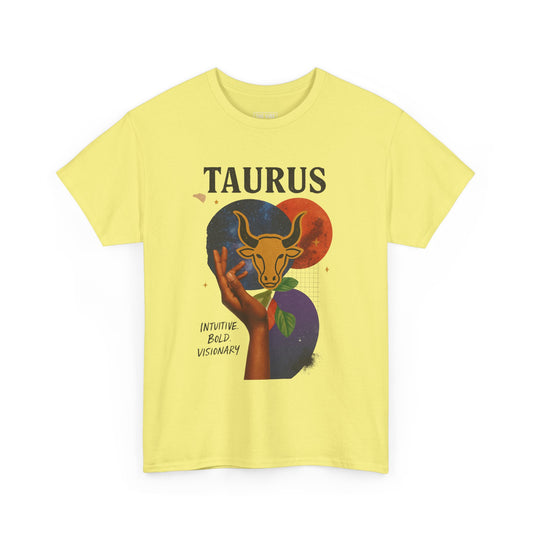 Astrological Taurus Tee, Astrology Shirt, Birthday Gift, Zodiac Apparel, Horoscope Clothing, Intuitive Bold Energy