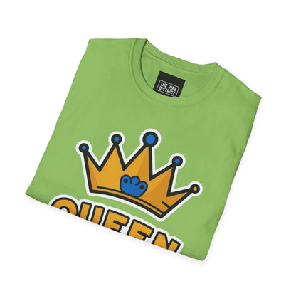 Queen of Snacks Unisex Softstyle T-Shirt - Fun & Comfortable Graphic Tee for Snack Lovers