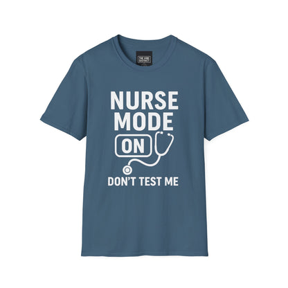 Nurse Mode On T-Shirt - Unisex Softstyle Tee for Healthcare Workers