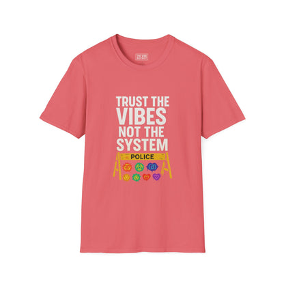 Trust the Vibes Unisex Softstyle T-Shirt, Empowering Graphic Tee, Casual Wear, Gift for Friends, Everyday Comfort