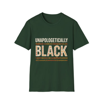 Unapologetically Black T-Shirt | Embrace Your Identity | Perfect for Casual Wear, Celebrations, Gifts, and Pride