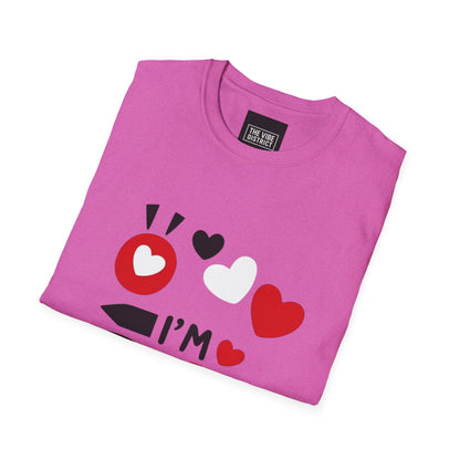 Valentine's Day I'm Bae T-Shirt, Cute Couple Tee, Gift for Him/Her, Softstyle Love Shirt, Romantic Apparel, Valentine's Gift