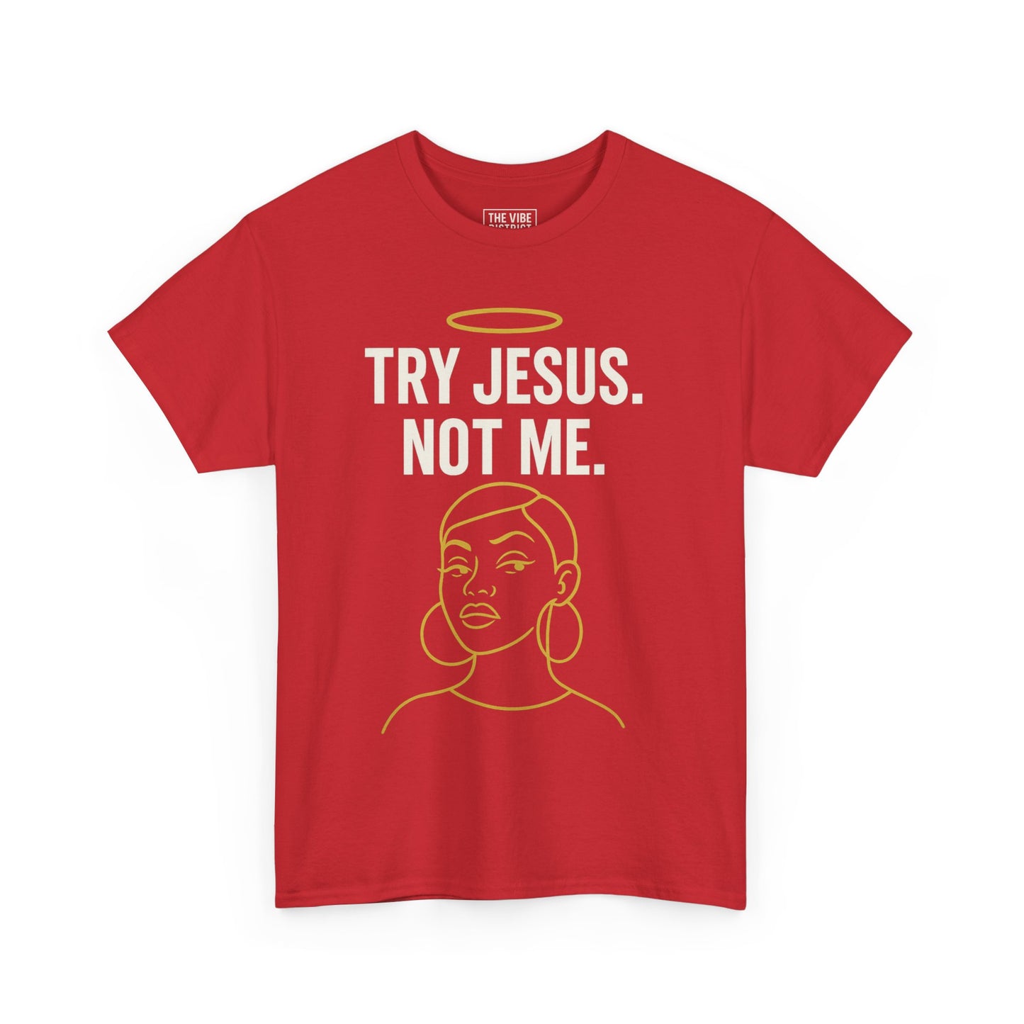 'Try Jesus. Not Me.' Cool Casual Shirt, Religious Humor Gift, Everyday Wear, Inspirational Tee, Faith-Based [...]