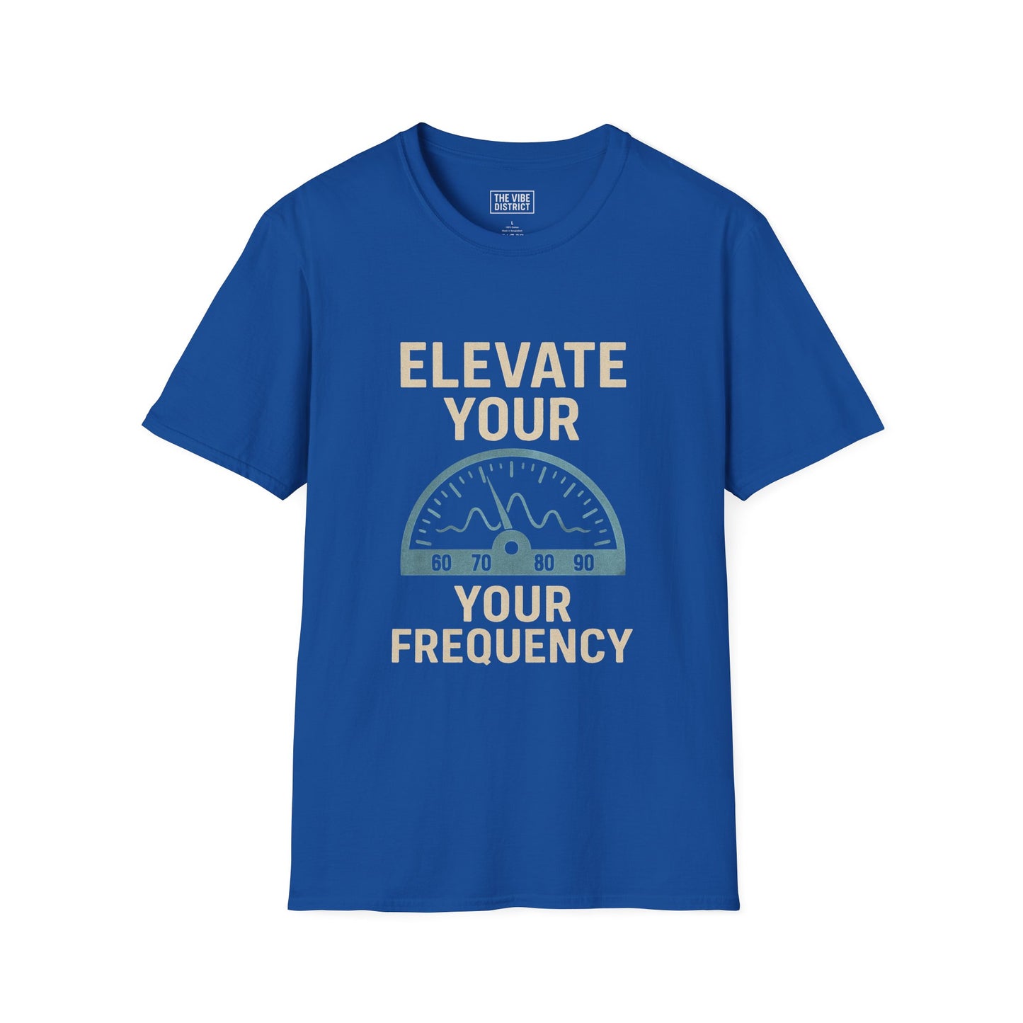 Elevate Your Frequency Unisex Softstyle T-Shirt, Motivational Tee for Music Lovers, Gift for Friends, Relaxed Fit, Everyday Wear, [...]