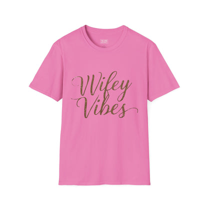 Wifey Vibes Unisex Softstyle T-Shirt -