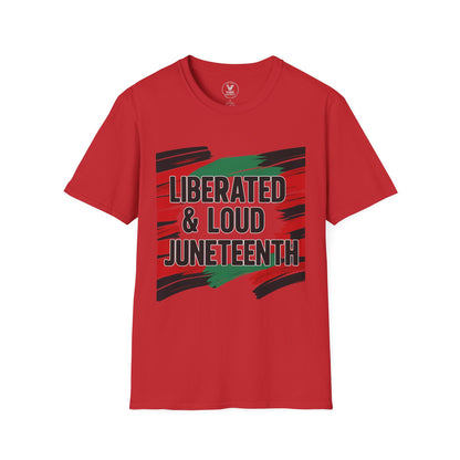 Liberated & Loud Juneteenth Unisex T-Shirt, Juneteenth Celebration Apparel, Black History Month Shirt, African American Pride Tee, [...]